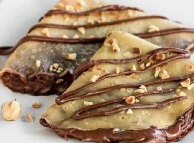 Oreo chocolate nuts crepe