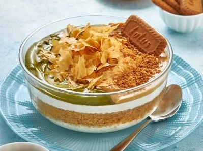 Koshari lotus + pistachio